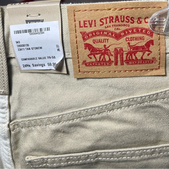 NWT Levi’s Ribcage Straight Ankle jeans, size 26. - Picture 8 of 10